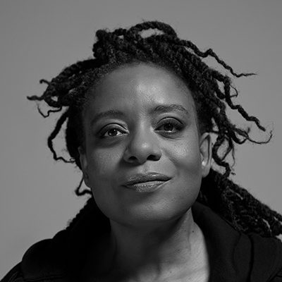 A black women with dreadlocks