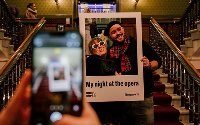 First time opera goers at Leeds Grand Theatre